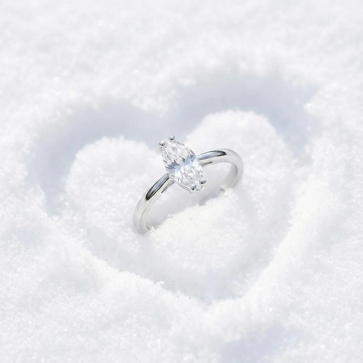 Image du produit Sensora Jewelry Bague en marbre (52, Argent 925)