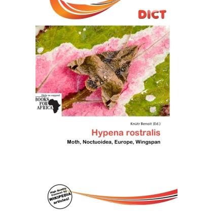 Hypena rostralis, Fachbücher von Knútr Benoit