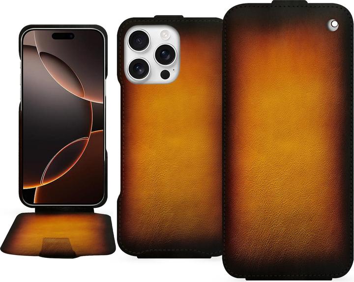 Produktbild Noreve Lederschutzhülle vertikal (Apple iPhone 16 Pro)