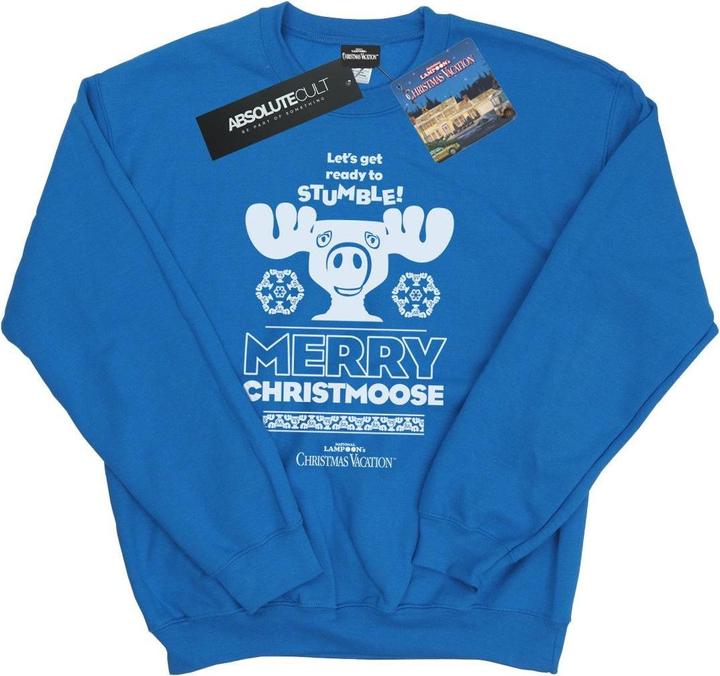 Immagine prodotto National Lampoon´s Vacation National Lampoon's Christmas Vacation Merry Christmoose Felpa Uomo (S)