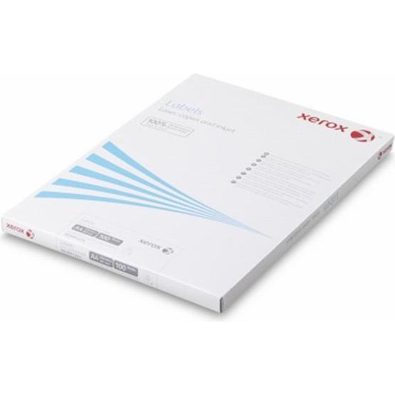 Xerox, Etiketten, 003R97400 printer label White Self-adhesive printer label