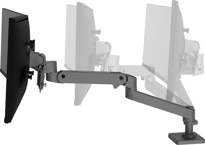 Actual product image Ergotron LX PRO ARM DUAL DIRECT DESK MOUNT darkgrey (Dining table, 27")