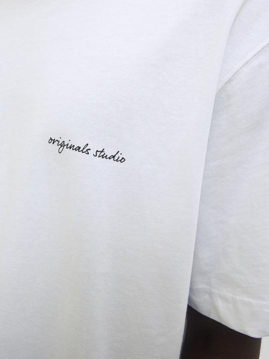 Produktbild Jack & Jones Rückenprint Rundhalsausschnitt T-shirt T-shirt (L)