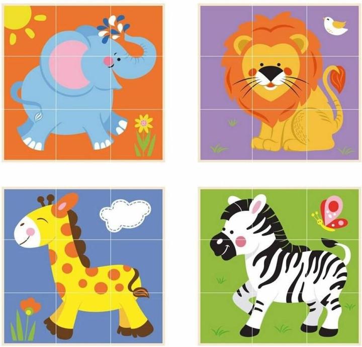 Produktbild Viga Toys Viga Stapelpuzzle Wildtiere