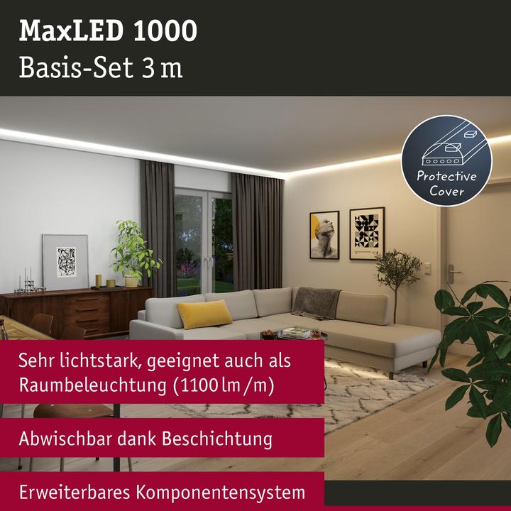 Image du produit Paulmann Kit MaxLED 1000 Stripe (Blanc, 300 cm, Intérieur)