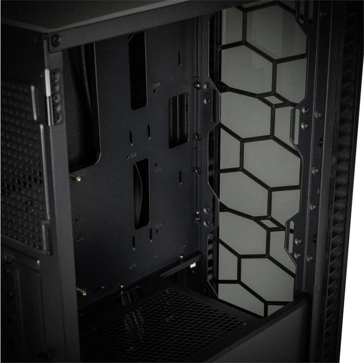 Immagine prodotto Kolink Observatory HF Glass Core Midi Tower Case - Nero Senza ventole (ATX, mATX, Mini-ITX)