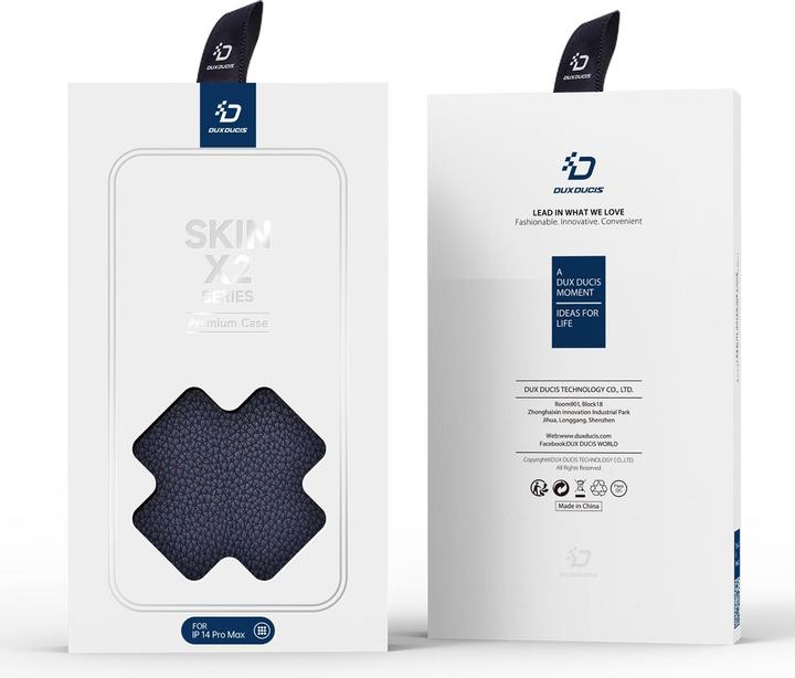 Actual product image Dux Ducis Skin X2 Series Bookcover (Apple iPhone 14 Pro Max)