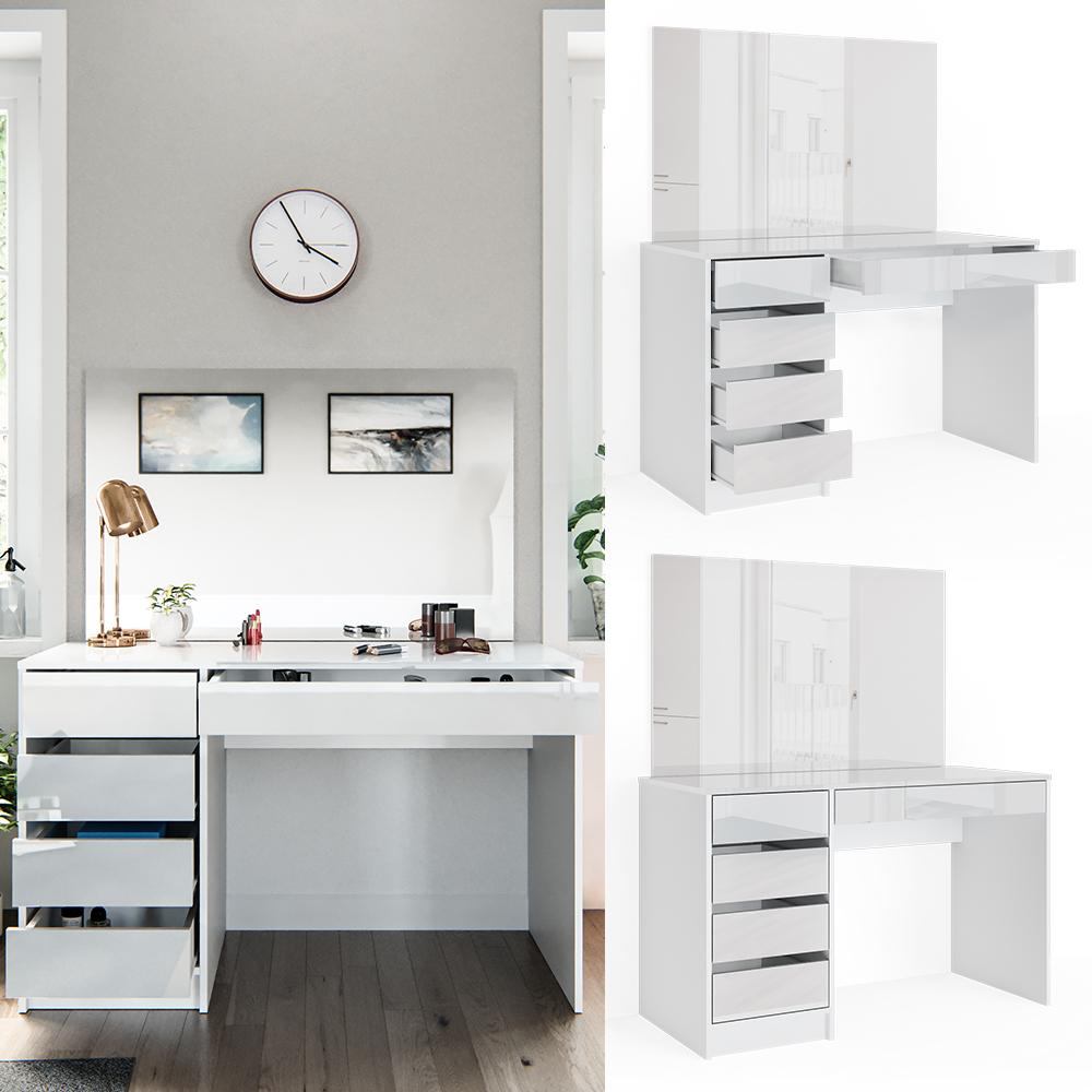 Thumbnail - Vicco, Schminktisch, Sherry mit Spiegel (120 x 55 x 75 cm)