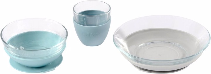 Beaba Glass tableware set
