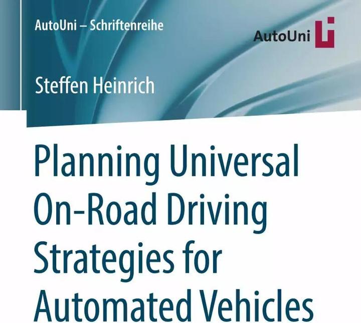 Produktbild Planning Universal On-Road Driving Strategies for Automated Vehicles (Englisch, Steffen Heinrich, 2018)