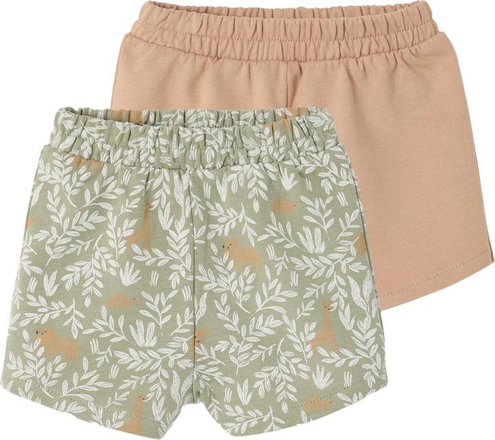 Produktbild Vertbaudet Bio-Kollektion: 2er-Pack Baby Shorts aus leichter Sweatware (68)