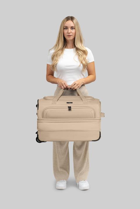 Produktbild Redolz Duffle Essentials 2 Rollen Reisetasche 55 cm mit Dehnfalte (43 l)