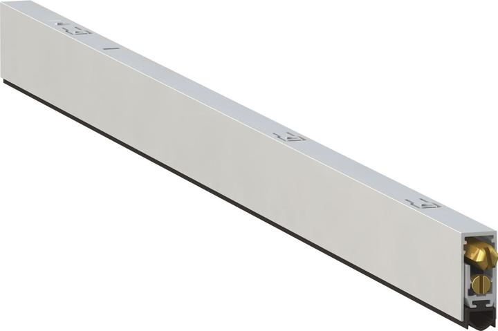 Produktbild Comaglio Türdichter T017, einseitig, Aluminium natur, Länge 822 mm | Zugluftstopper