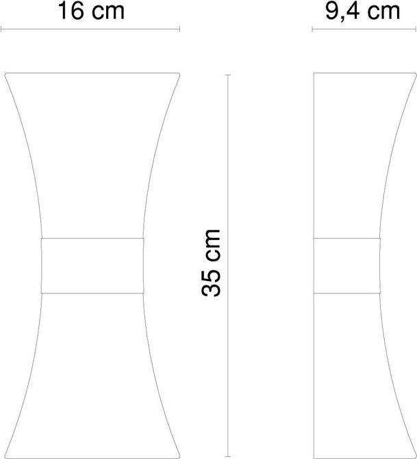 Image du produit Globo Lampe d'extérieur San Tana (E27, IP44)