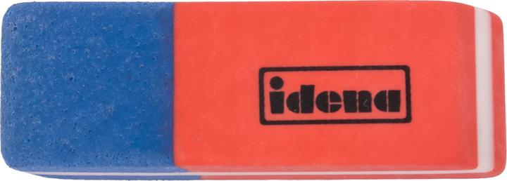 Actual product image Idena Eraser red/blue 2s