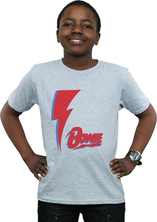 Produktbild David Bowie Red Bolt TShirt Jungen (140, 146)