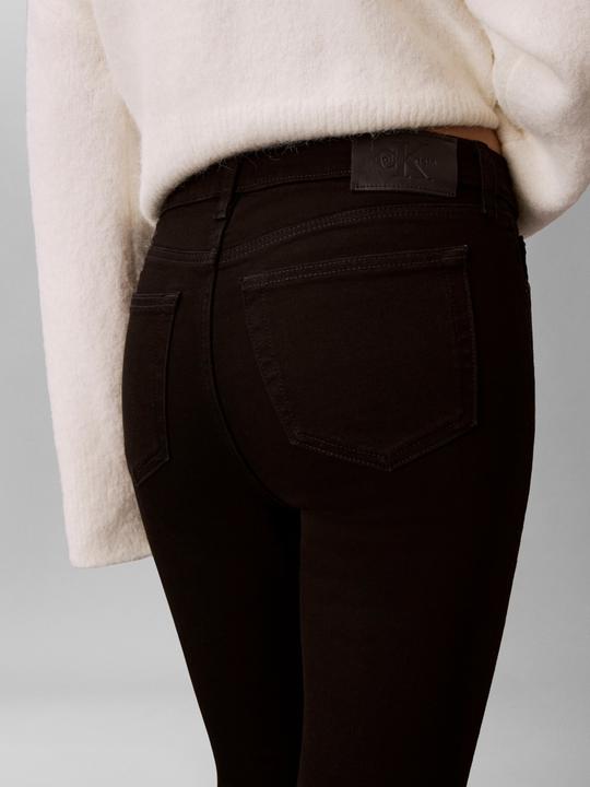 Actual product image Calvin Klein Jeans Mid Rise Skinny Ck Classic Black (W28/L32)