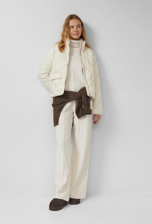 Produktbild s.Oliver Sweatshirt Feinstrick-Pullover mit hohem Rollkragen (48)