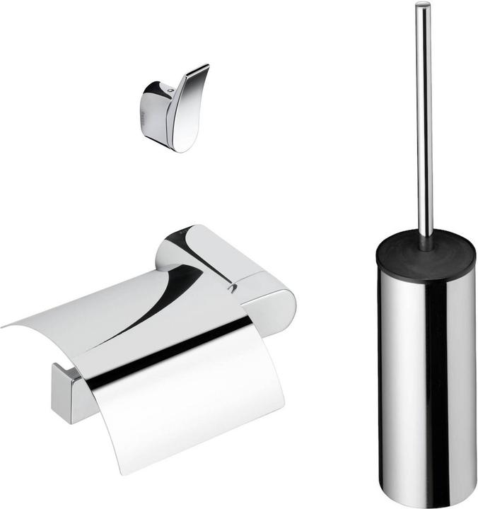Actual product image Geesa Wynk Toilet accessories set - Chrome