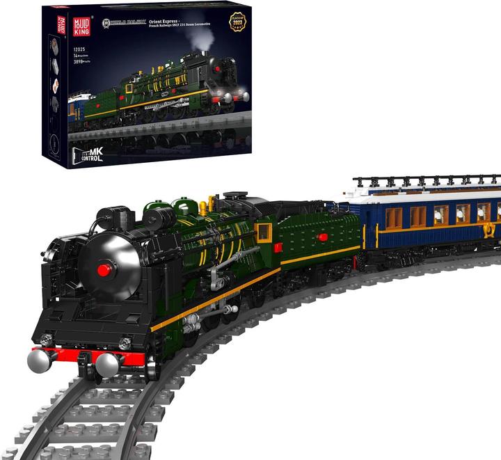 Mould King Locomotiva a vapore SNCF 231 (Orient-Express)