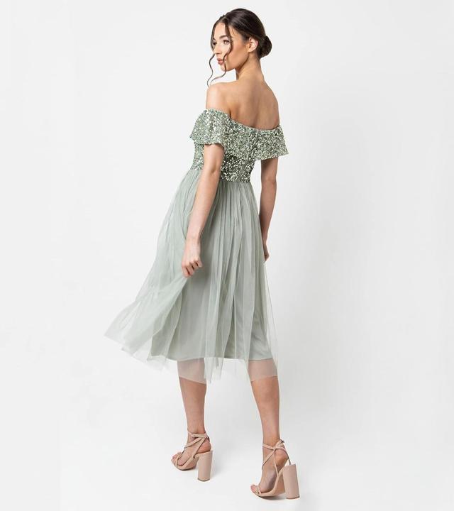 Image du produit Herba Abito Midi Bardot (S)