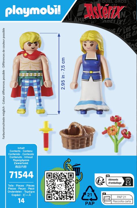 Produktbild Playmobil Asterix: Tragicomix und Falbala