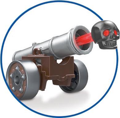 Produktbild Playmobil Grüne App-Kanone mit Piratenkapitän (6162)