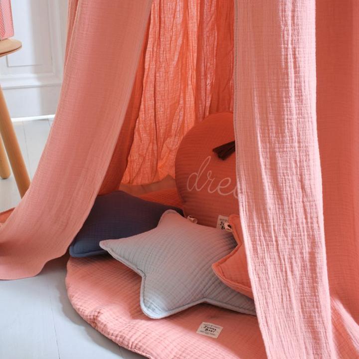 Produktbild Funnababy Musselin - Oslo Baldachin - Koralle - Rosa