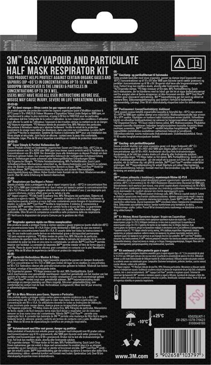 Produktbild 3M Atemschutz Halbmaske (1 x)