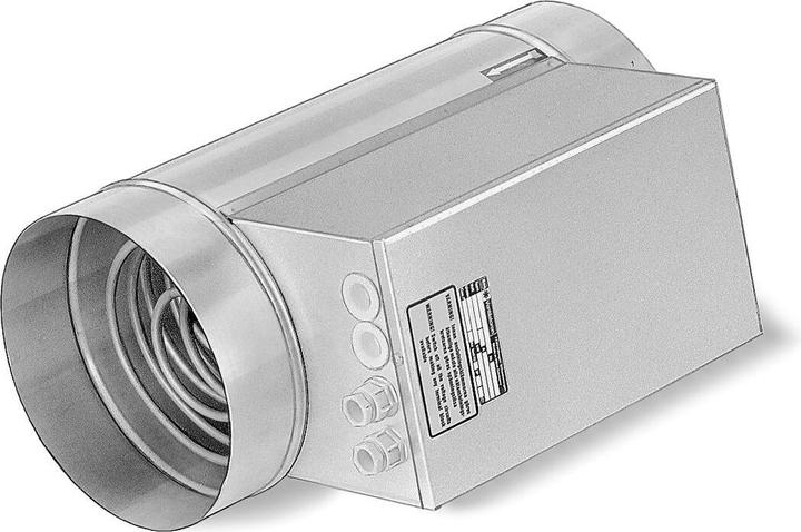 Produktbild Helios HELI EHR-R 0,4/100 Elektro-Heizregister 0,4 KW 230 V, fÃ¼r Rohrdurchm. 100 mm