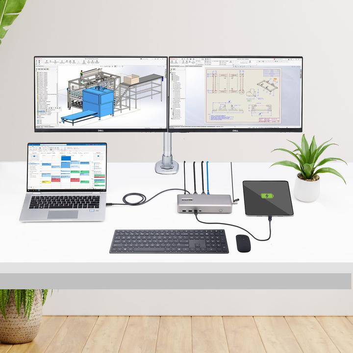Actual product image StarTech Usb4 Docking Station Dual 4k