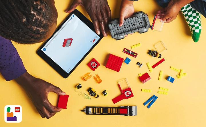 Actual product image LEGO Feuerwehrleiterfahrzeug (60463, LEGO City)