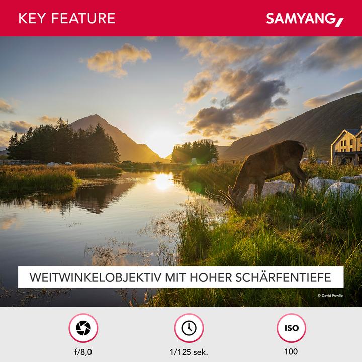 Produktbild Wiltec F2,8 (Sony E, APS-C / DX, Vollformat)