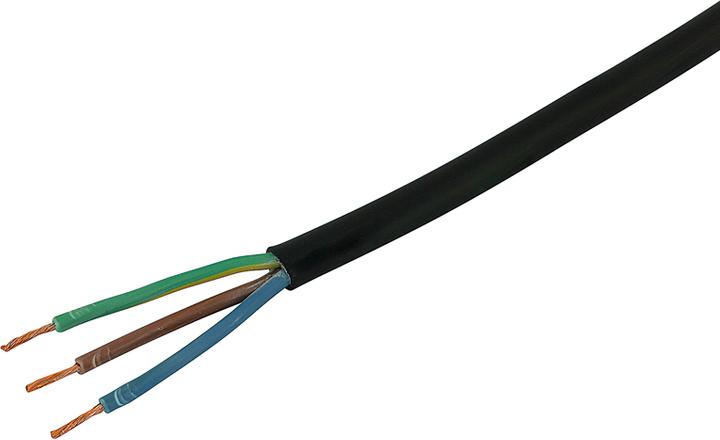 Steffen Gdv Kabel 3x1.5mm² LNPE schwarz Ring 25m (25 m)