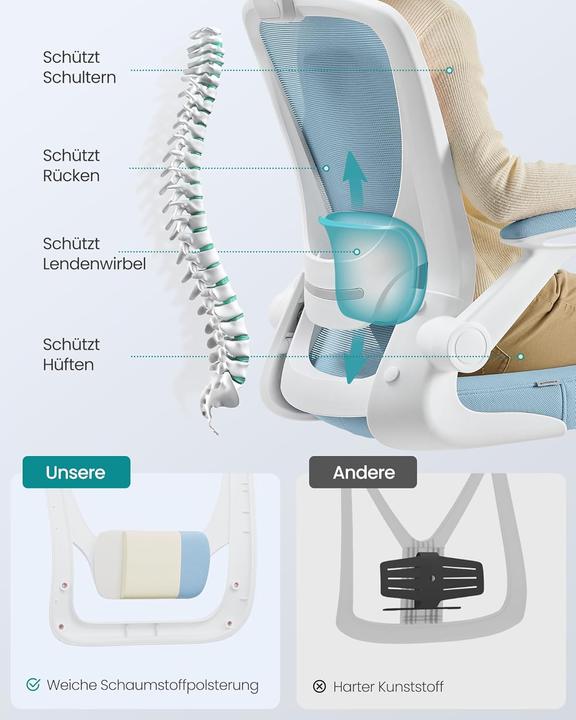 Immagine prodotto Songmics Sedia da ufficio