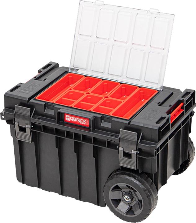 Productafbeelding Qbrick Systeem ONE Trolley Expert gereedschapskoffer 605 x 405 x 345 mm 44 l (1 Part)