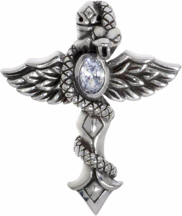 Image du produit Bijouteria Pendentif de chaîne (Argent 925, Zircone)