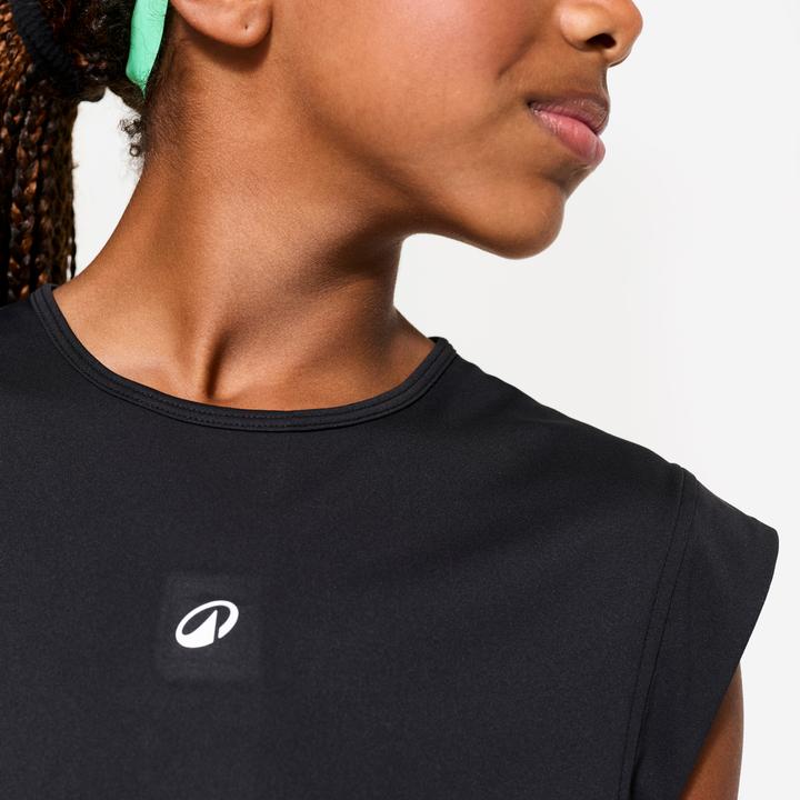 Produktbild Decathlon T-Shirt 2-in-1 Kinder atmungsaktiv - schwarz