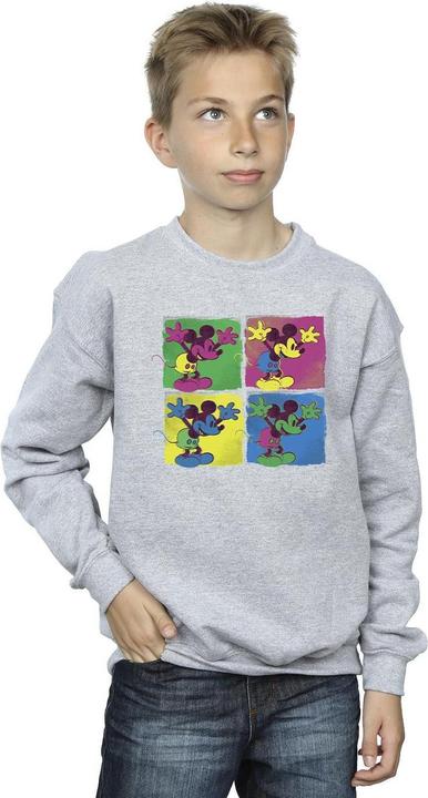 Actual product image Disney Boys Mickey Mouse Pop Art Sweatshirt (116)