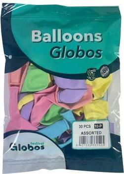 Produktbild Globos Europe 30 Luftballons - pastell (30 x)