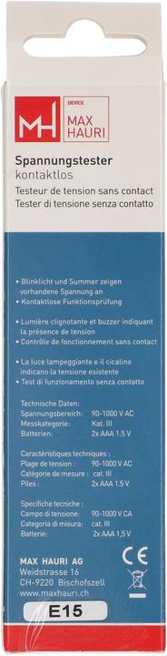 Produktbild Max Hauri Spannungstester (CAT III)