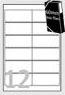 Actual product image Avery Universal labels