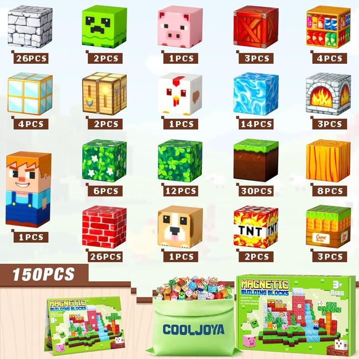 Actual product image Cooljoy Magnetische Bausteine