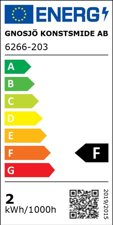 Label énergétique Konstsmide Pingouins en acrylique LED