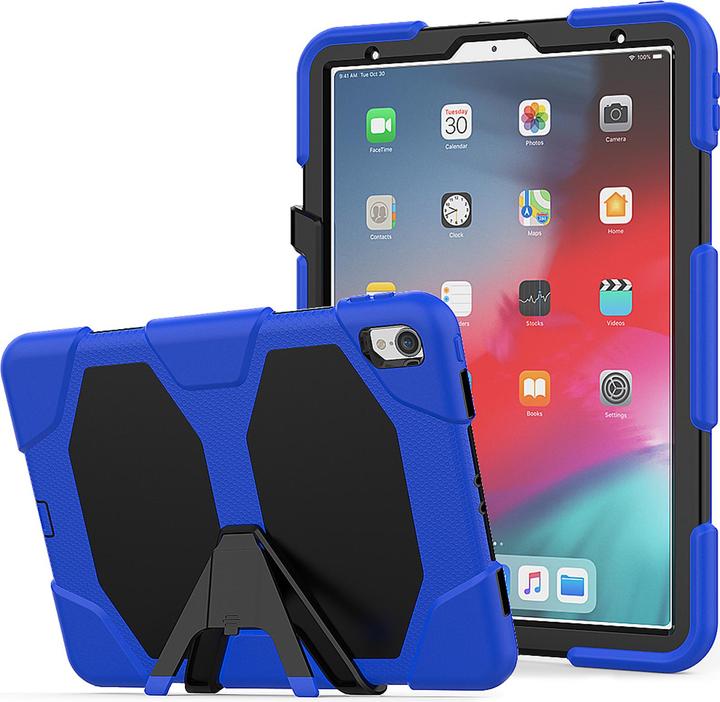 Produktbild Lobwerk 3in1 Schutzhülle für Apple iPad Pro 11 (2018) 11 Zoll Hard Case mit Displayfolie + Sta... -> (Apple iPad Pro 11 2018)