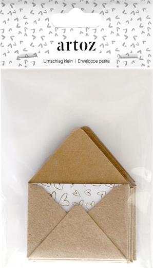 Artoz Papier Umschlag klein saisonal