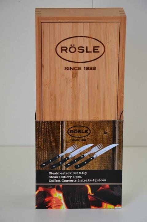 Produktbild Rösle Steakbesteck (4 Stück, Besteck Set)