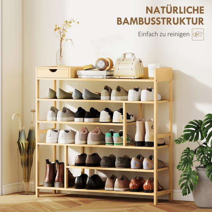 Produktbild Homcom Schuhregal (101 x 30 x 100 cm)