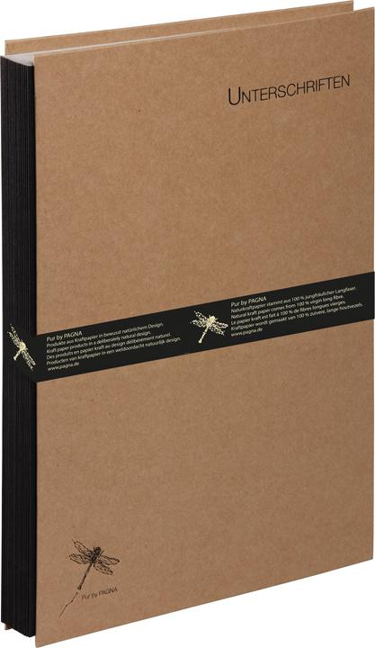 Actual product image Pagna Signature folder PUR 20 compartments nature (A4, 1x)