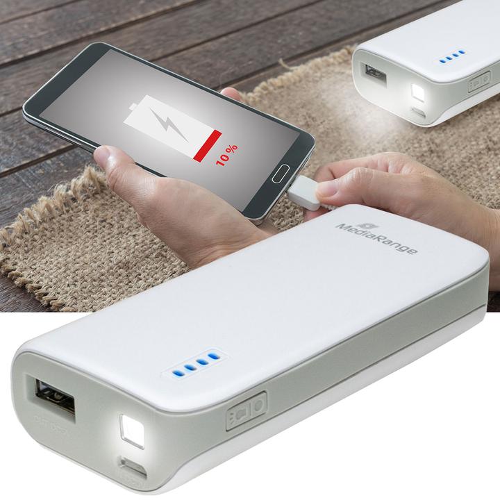Image du produit MediaRange Chargeur mobile (5200 mAh, 19.24 Wh)